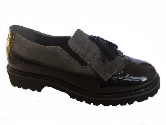 FONZASO NERO GRIGIO DONNA 41 FONZASO NERO GRIGIO DONNA 41