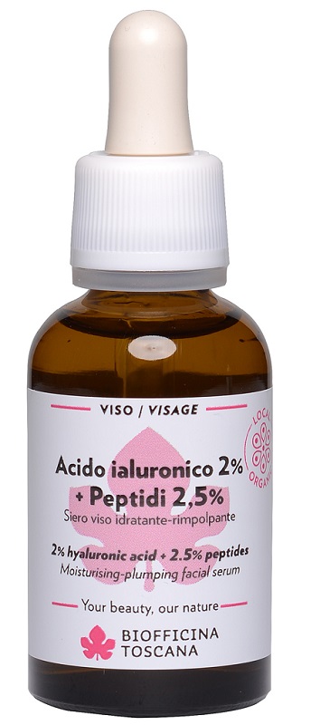 SIERO ACIDO IALURON 2%+PEPTIDI