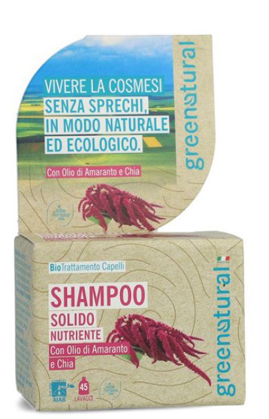 GREENATURAL SHAMPOO SOLIDO NUT