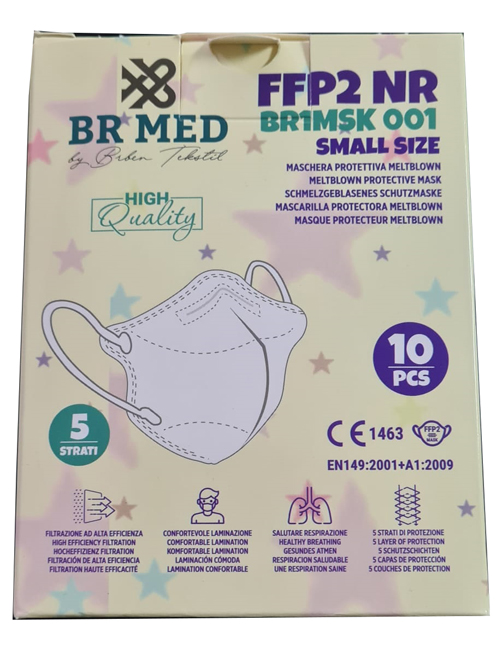 MASCHERINA BR MED SMALL 10PZ