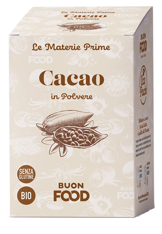 BUON FOOD CACAO POLVERE BIO