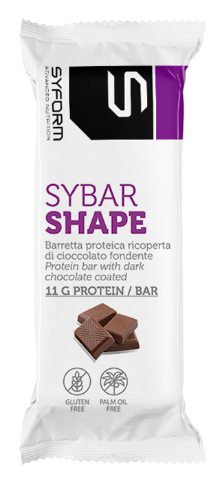 SYBAR SHAPE BARR CIOCCOLATO40G