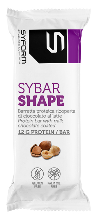 SYBAR SHAPE BARR NOCCIOLA 40G