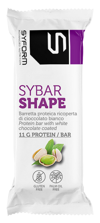 SYBAR SHAPE BARR PISTACCHIO40G