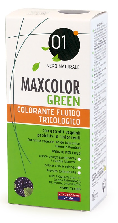 MAXCOLOR GREEN 01 NERO NAT