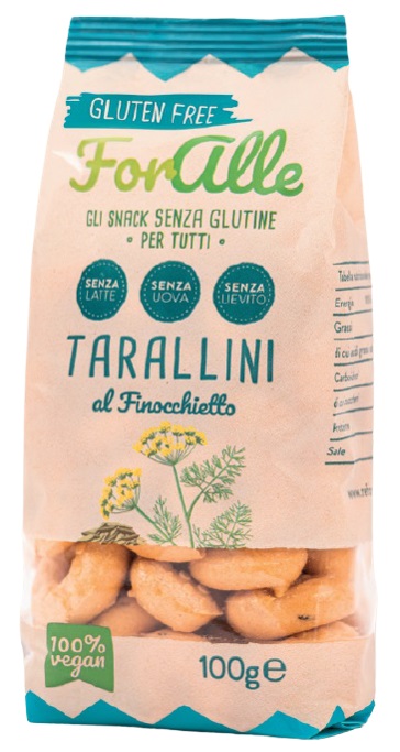 FORALLE TARALLINI FINOCCH 100G